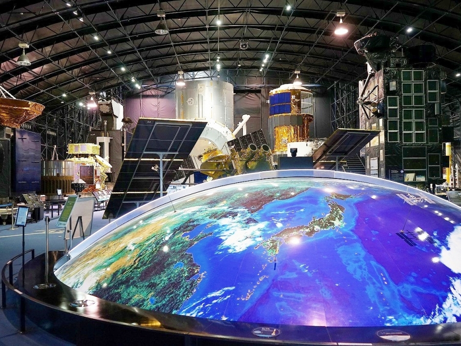JAXA宇宙スペースセンター内の展示品