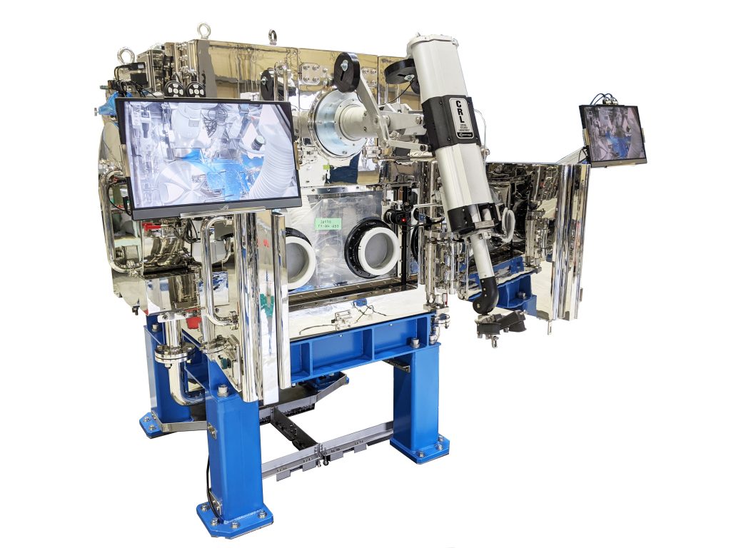 廃炉向け鉛遮へい付グローブボックス